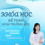 KHOÁ HỌC KẾ TOÁN HÀNH CHÍNH SỰ NGHIỆP TRƯỜNG HỌC
